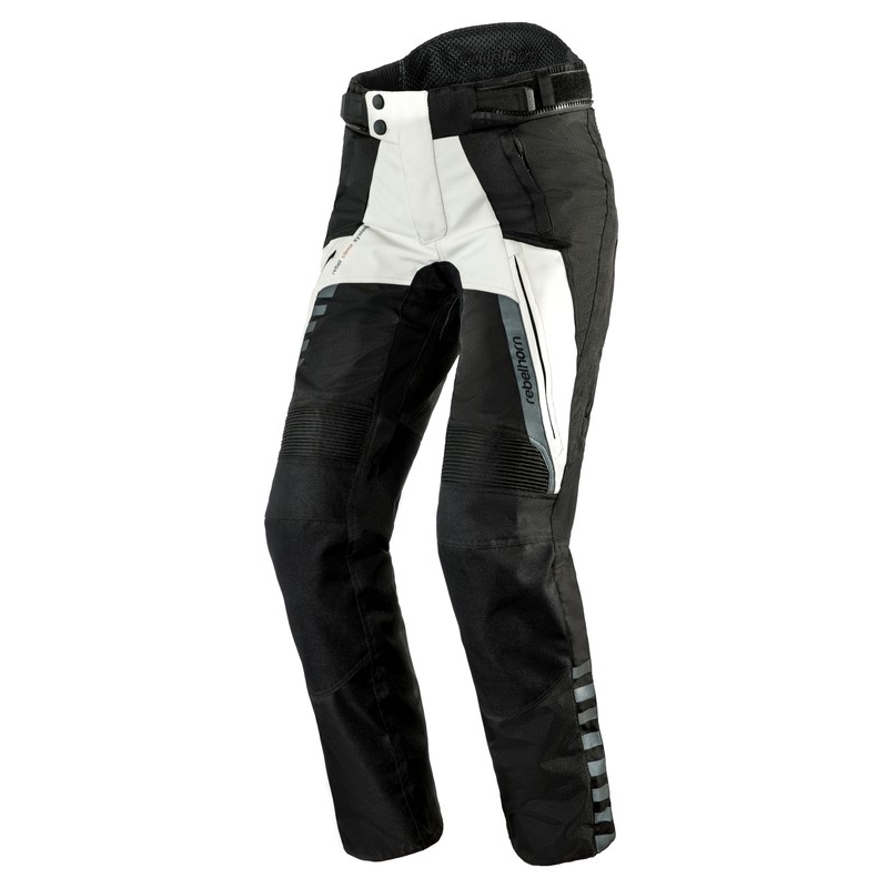 Women's moto pants Rebelhorn Hiker II schwarz-grau Ausverkauf