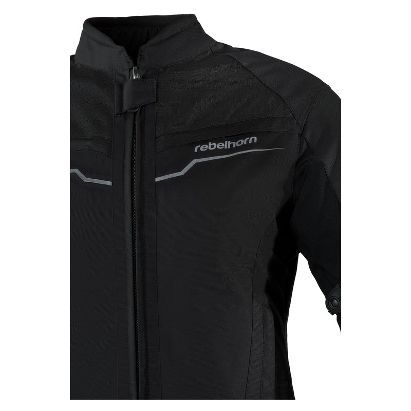 Women's moto jacket Rebelhorn District schwarz Ausverkauf