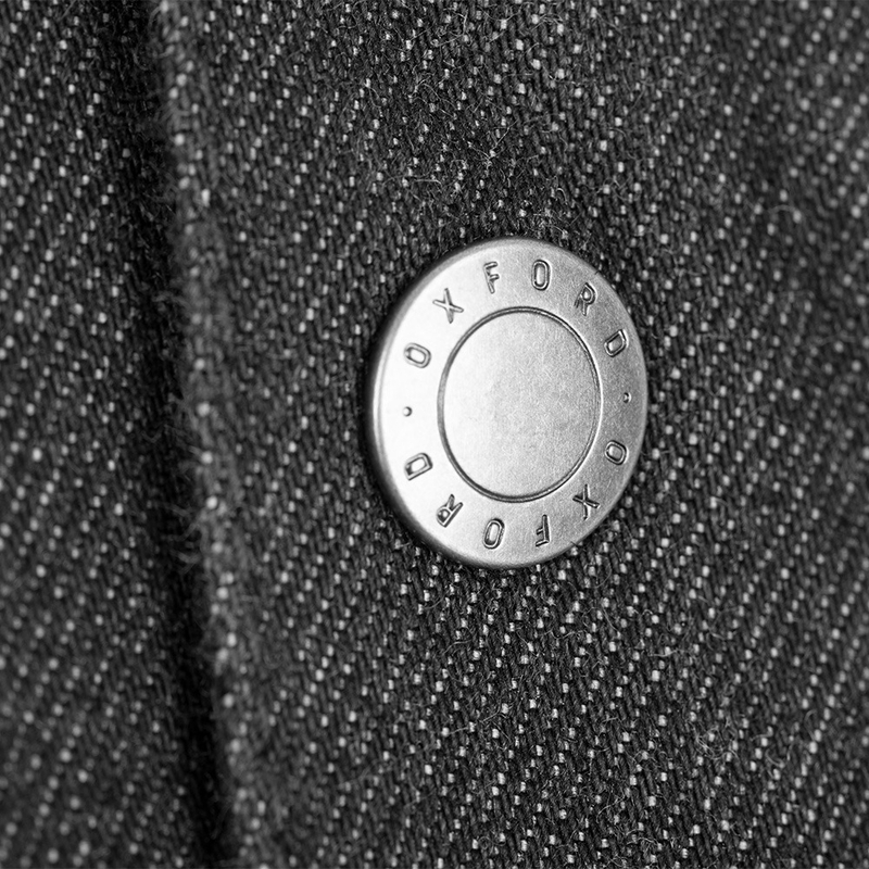 Oxford Original Approved Motorradhemd schwarz