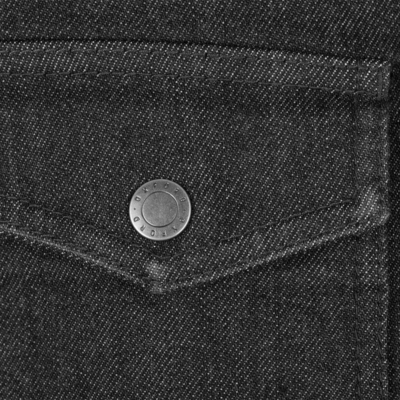 Oxford Original Approved Motorradhemd schwarz
