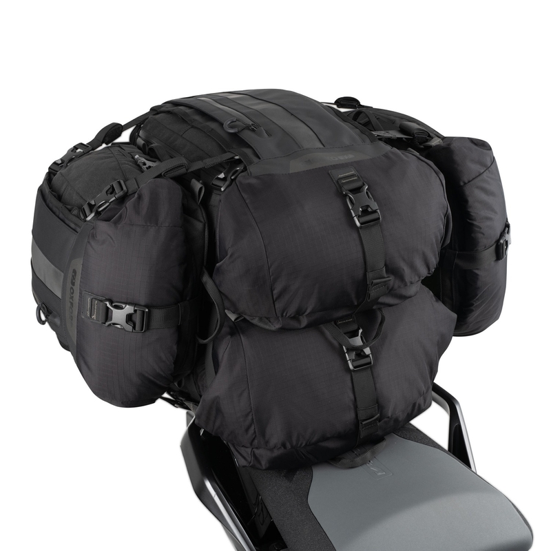 Motorradtasche Oxford Atlas B-20 Advanced Rucksack 20 l schwarz