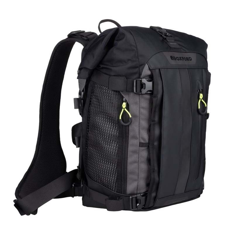 Motorradtasche Oxford Atlas B-20 Advanced Rucksack 20 l grau