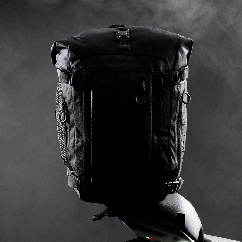 Motorradtasche Oxford Atlas B-20 Advanced Rucksack 20 l grau