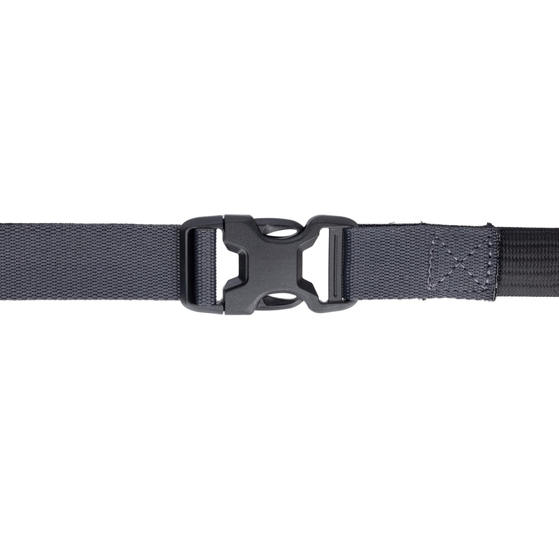 Gepäckgurte Oxford Atlas B-Clip 2 Stück grau 26 mm x 1,2 m