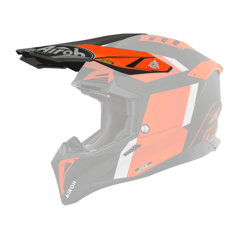 Visier für Helm Airoh Aviator Glory mattorange