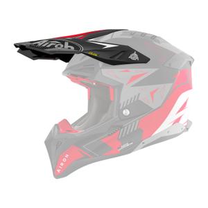 Visier für Airoh Aviator Spin rot matt Helm