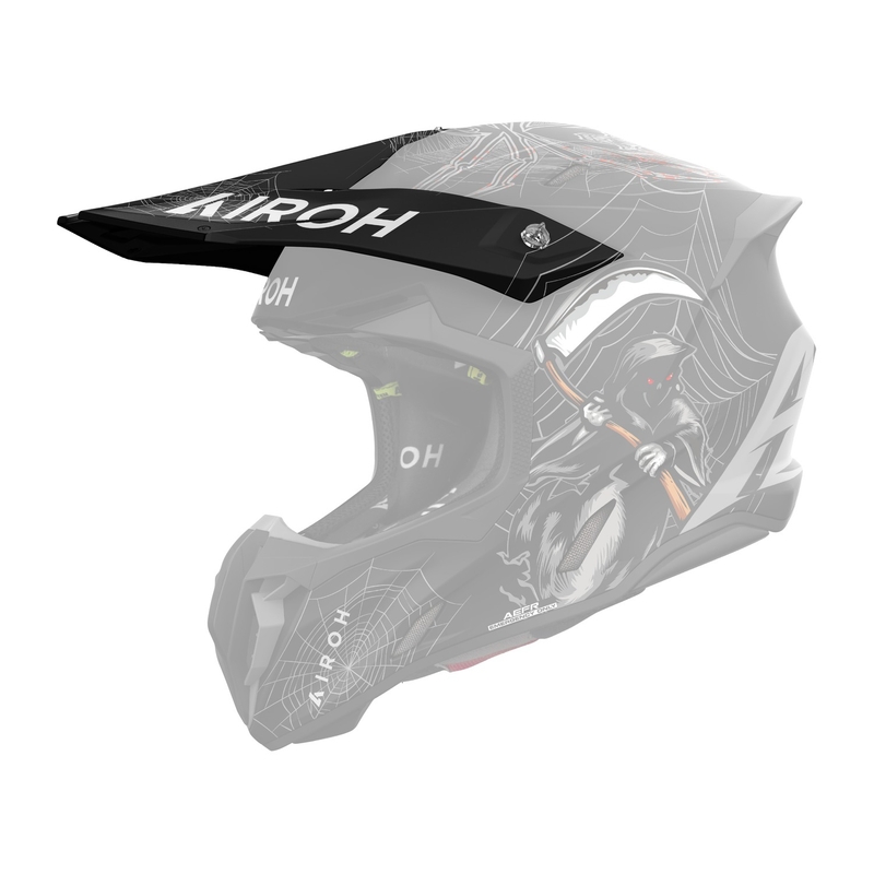 Visier für Airoh Twist 3 Arcade Helm schwarz matt