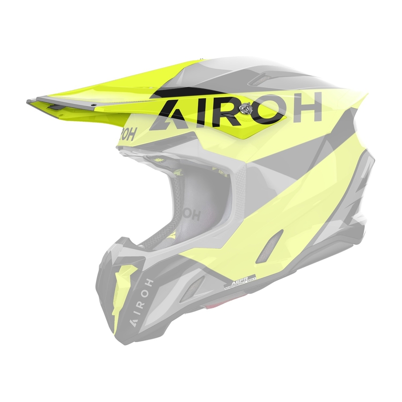 Visier für Airoh Twist 3 King Helm gelb glänzend