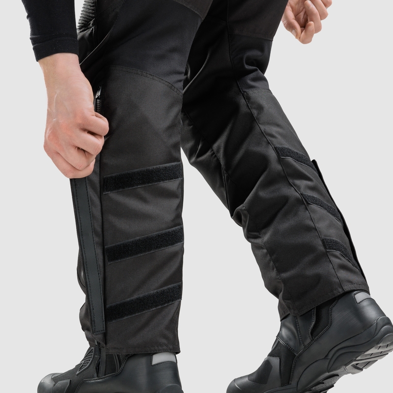 Rebelhorn Hiker IV verlängerte Motorradhose schwarz