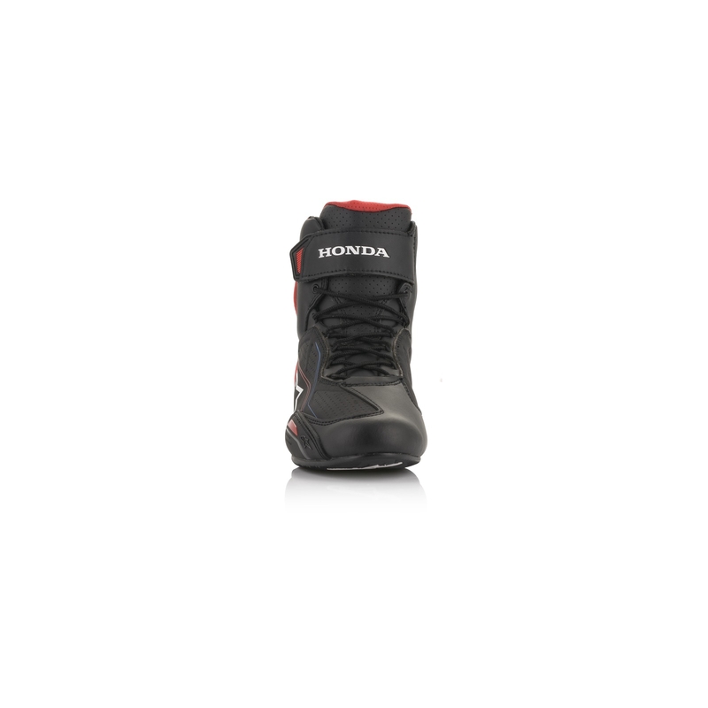 Motorradstiefel Alpinestars Faster-3 Honda-Kollektion schwarz-rot-blau