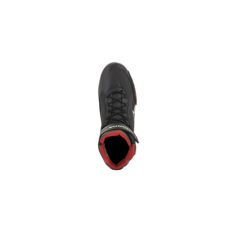 Motorradstiefel Alpinestars Faster-3 Honda-Kollektion schwarz-rot-blau