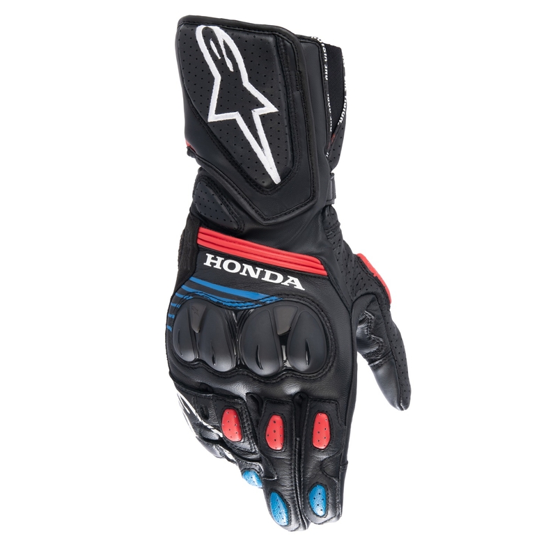 Alpinestars SP-8 Honda Motorradhandschuhe schwarz-rot-blau