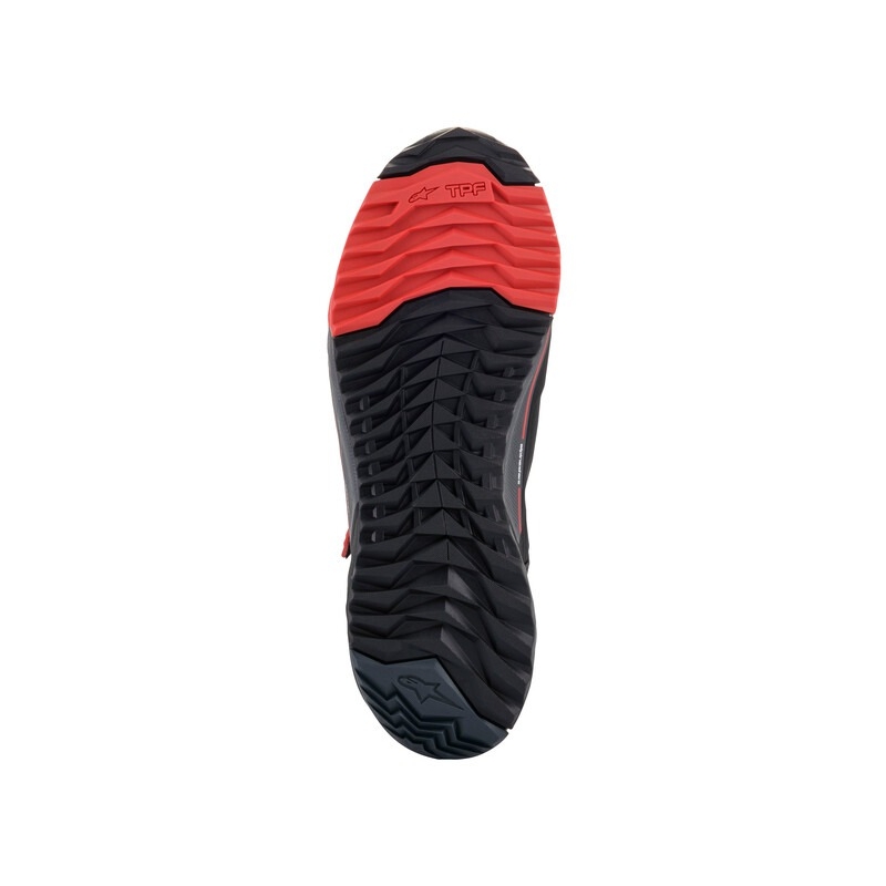 Motorradstiefel Alpinestars CR-X Drystar Honda Collection schwarz-rot-grau