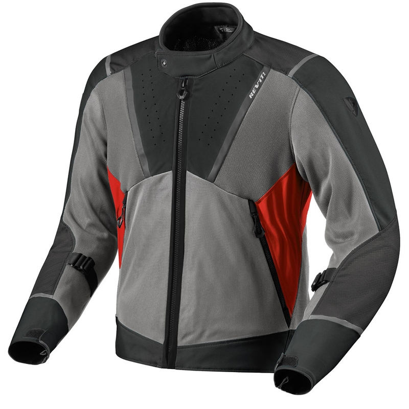 Motorradjacke Revit Airwave 4 Anthrazit-Rot