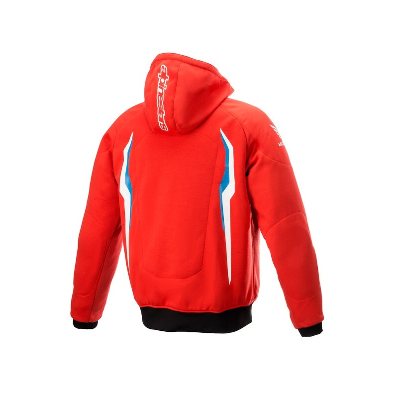 Motorradjacke Alpinestars Chrome Sport Honda Collection rot-blau-schwarz