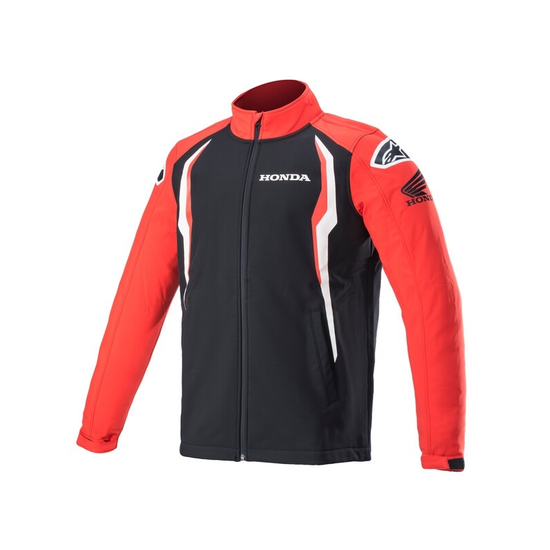 Alpinestars Honda Motorradjacke rot-schwarz