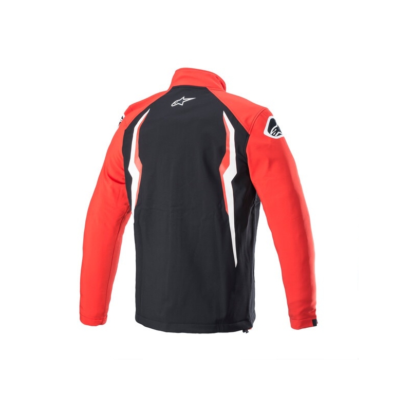 Alpinestars Honda Motorradjacke rot-schwarz