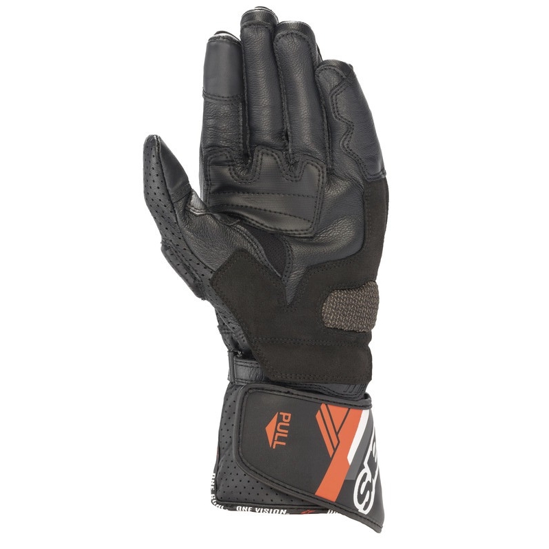 Alpinestars SP-8 Motorradhandschuhe schwarz-fluo rot