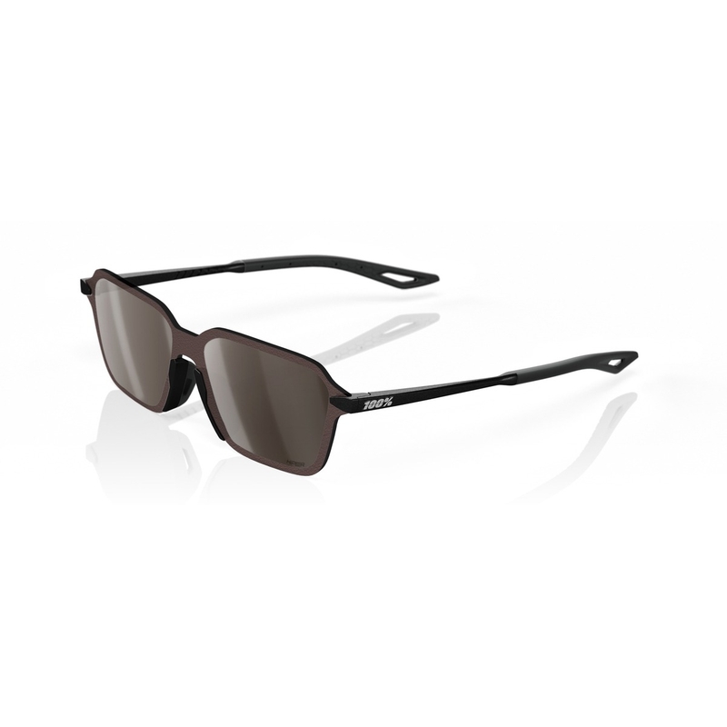Sonnenbrille 100 % – USA Legere Trap mit silbernen Gläsern