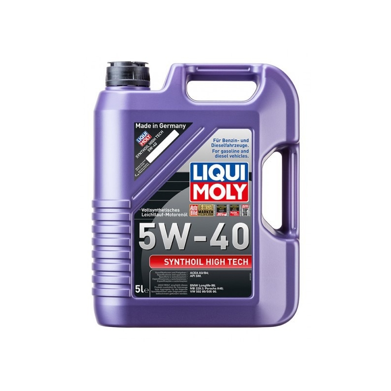 Synthetisches Motorenöl LIQUI MOLY Synthoil High Tech 5W-40 5 l