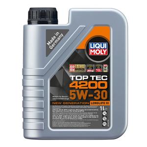 Synthetisches Motoröl LIQUI MOLY Top Tec 4200 5W-30 Neue Generation 1 l