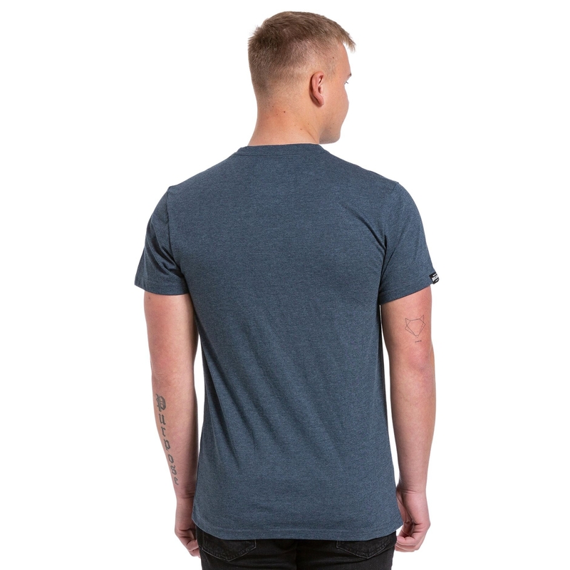 Meatfly Repash Marineblaues T-Shirt