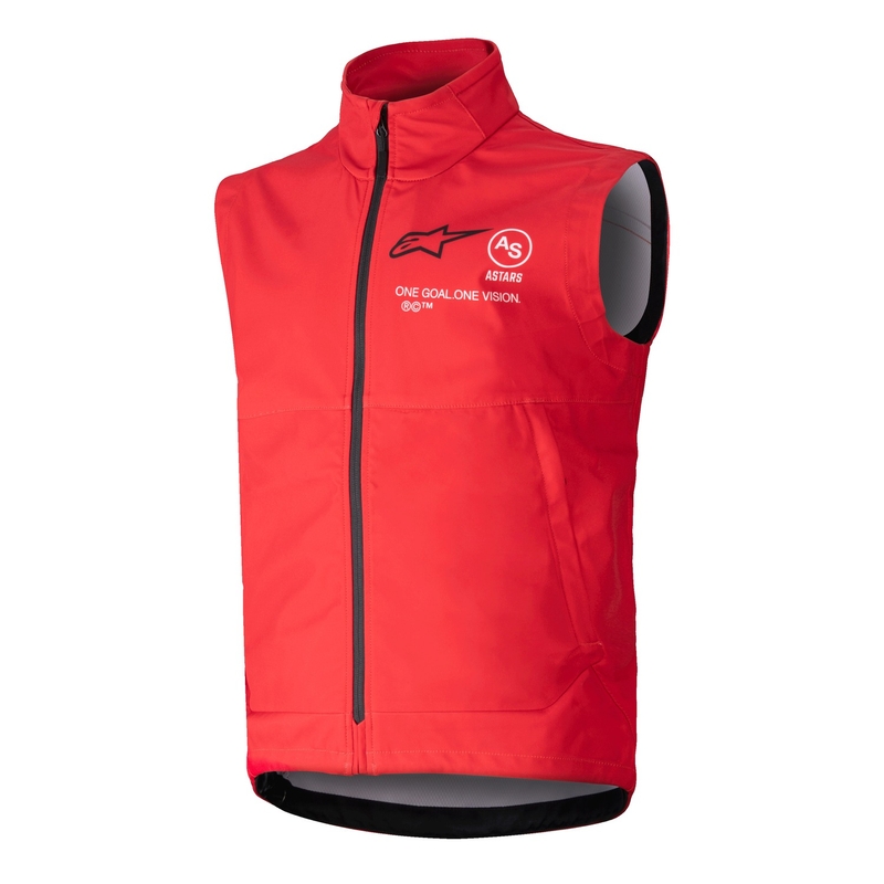 Kinder-Softshellweste Alpinestars Techstar rot