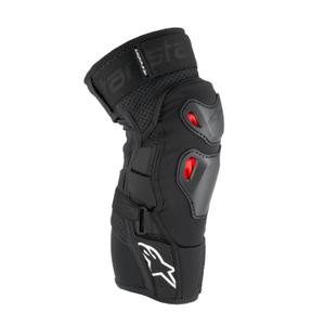 Alpinestars Bionic Pro Plasma Knieprotektoren schwarz-rot-weiß