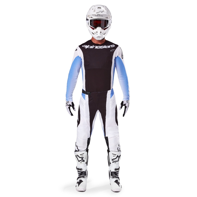 Alpinestars Techstar Melt Motocross-Trikot schwarz-blau