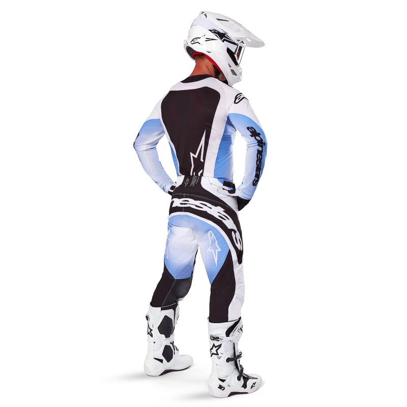 Alpinestars Techstar Melt Motocross-Trikot schwarz-blau