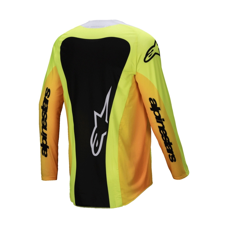 Alpinestars Techstar Melt Motocross-Trikot gelb-schwarz