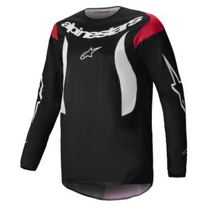 Alpinestars Fluid Haul Motocross-Trikot schwarz und weiß