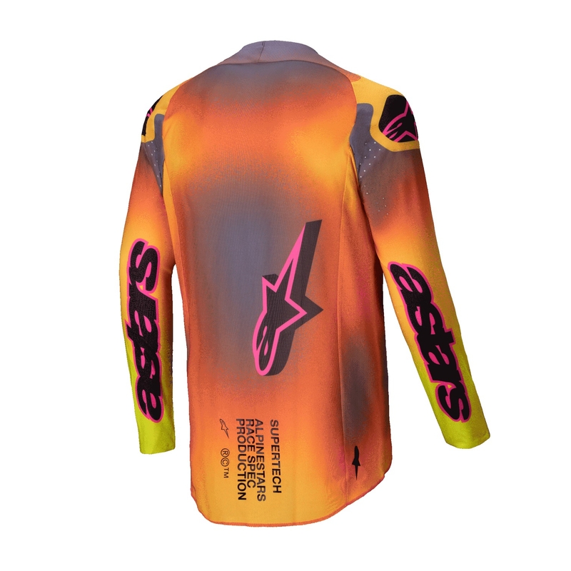 Alpinestars Supertech Lipan Motocross-Trikot gelb-rosa
