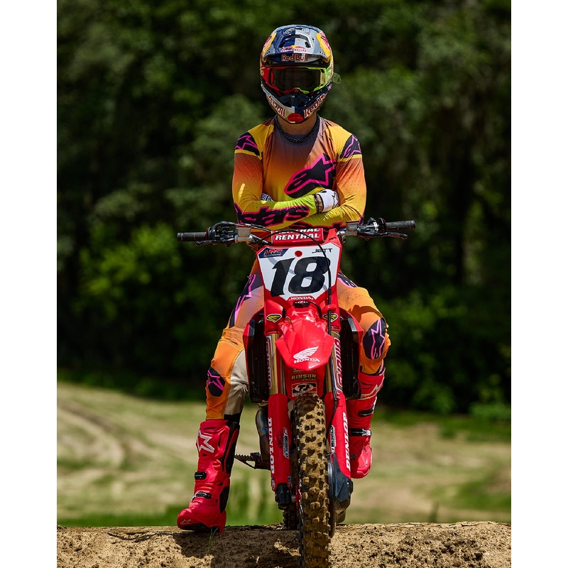 Alpinestars Supertech Lipan Motocross-Trikot gelb-rosa