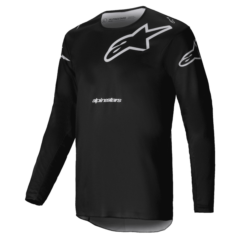 Alpinestars Racer Graphite Motocross-Trikot schwarz-grau