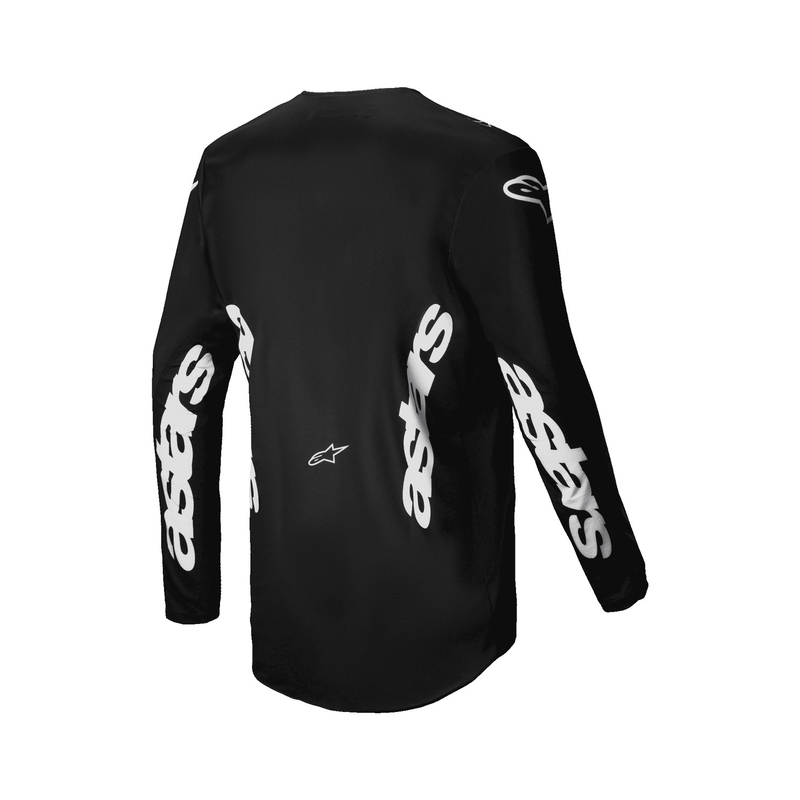 Alpinestars Racer Graphite Motocross-Trikot schwarz-grau