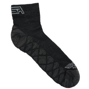 RSA Allride Merino Low Dunkelgraue Socken