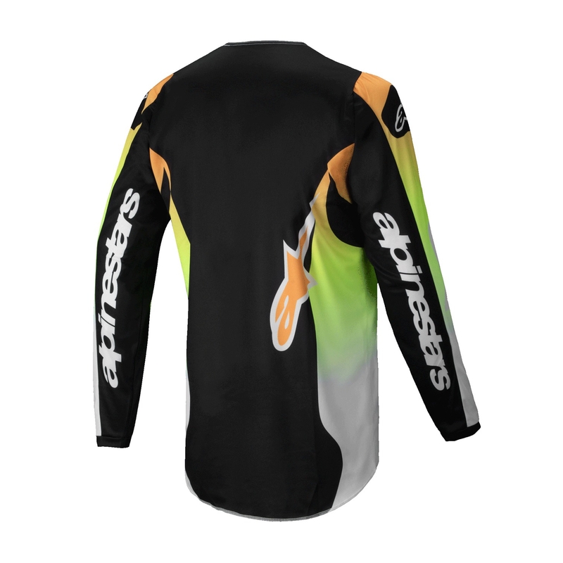 Alpinestars Fluid Wurx Motocross-Trikot gelb-schwarz