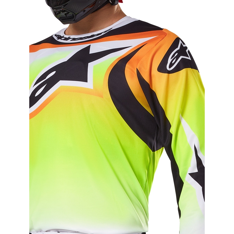 Alpinestars Fluid Wurx Motocross-Trikot gelb-schwarz
