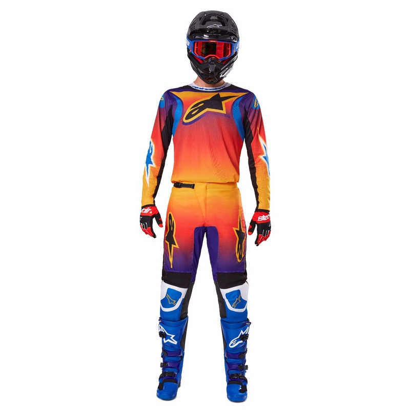 Alpinestars Fluid Wurx Motocross-Trikot mehrfarbig