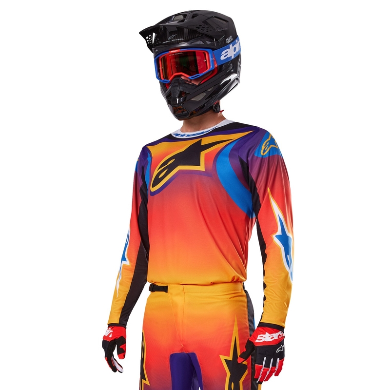 Alpinestars Fluid Wurx Motocross-Trikot mehrfarbig