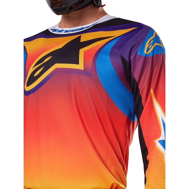Alpinestars Fluid Wurx Motocross-Trikot mehrfarbig