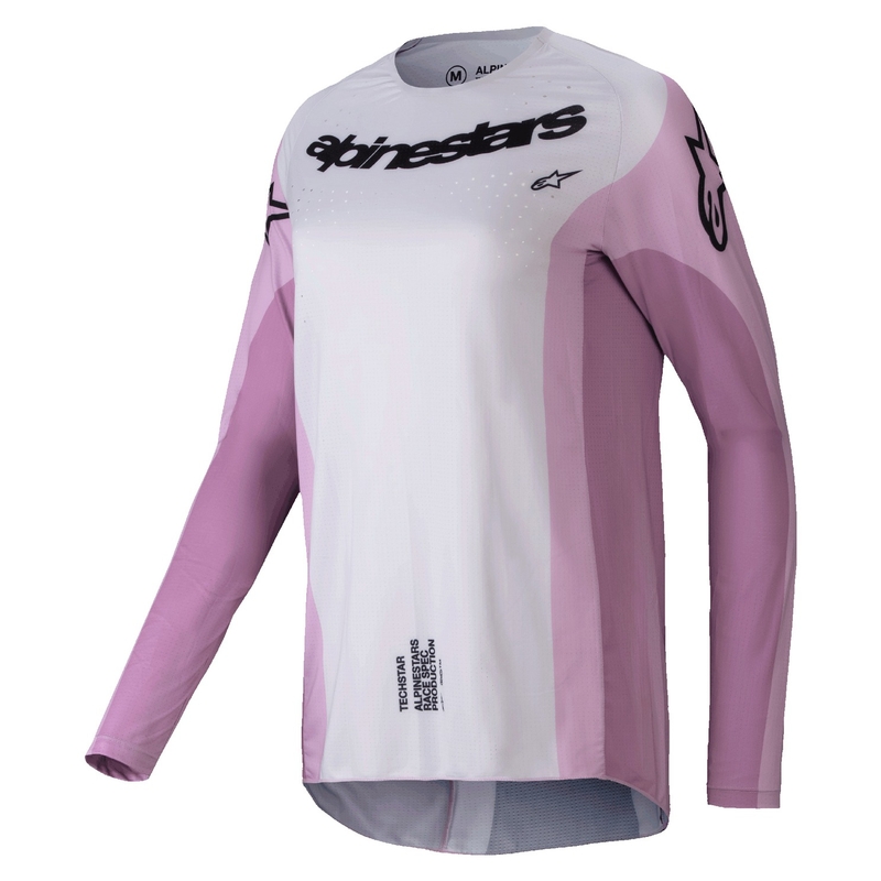 Alpinestars Stella Techstar Melt schwarz-creme-blush Damen-Motocross-Trikot