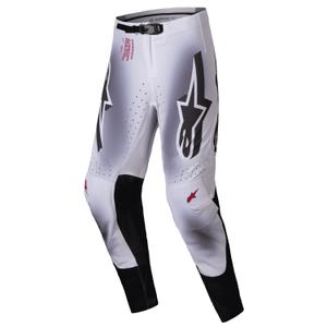 Alpinestars Supertech Maker Motocrosshose silber-schwarz