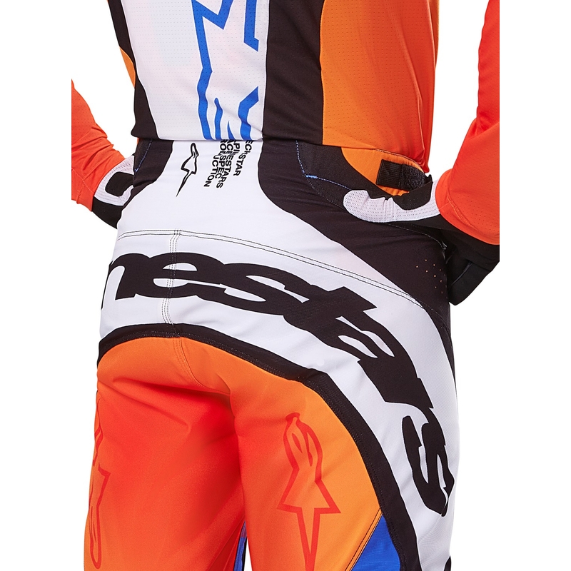 Alpinestars Techstar Melt Motocross-Hose orange-blau