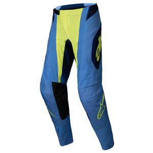Motocross-Hose Alpinestars Techstar Melt fluo gelb-blau