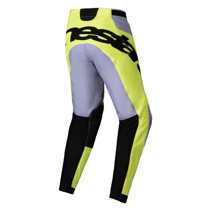 Motocross-Hose Alpinestars Racer Veil grau-fluo gelb