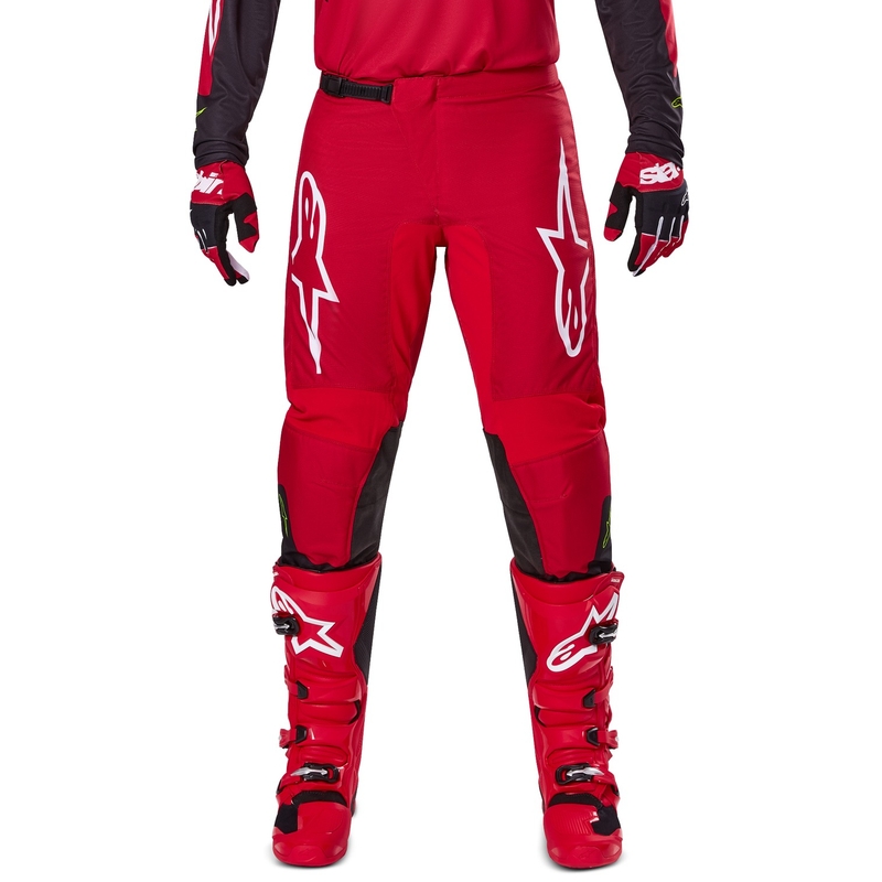 Alpinestars Fluid Haul Motocrosshose rot-schwarz
