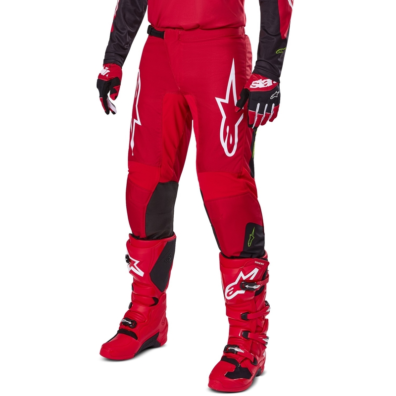 Alpinestars Fluid Haul Motocrosshose rot-schwarz