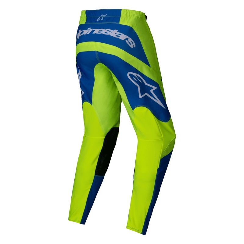 Alpinestars Fluid Haul Motocrosshose fluo gelb-blau